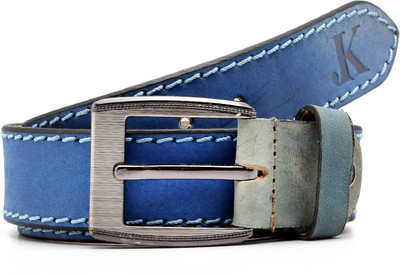

Junckers Men Casual, Party, Evening Blue Genuine Leather Belt