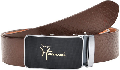 

Hawai Men Casual, Formal Brown Genuine Leather Belt