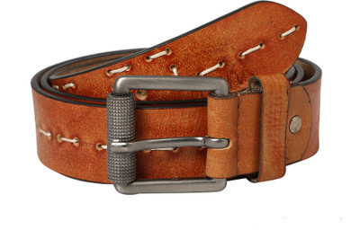 

Neoterix Men Tan Genuine Leather Belt