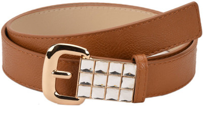 

Tiekart Women Casual Brown Synthetic Belt