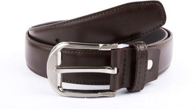 

Leather Hub Men Formal Brown Synthetic Belt