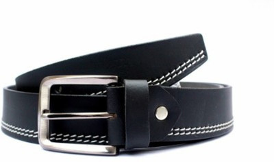 

VR ENTERPRISES Men Casual, Party, Formal Black Genuine Leather Belt