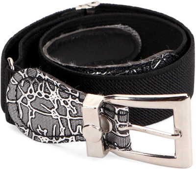 

Kidofash Boys & Girls Casual Black Fabric Belt