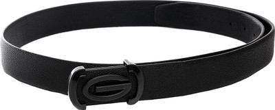 

Swiss Design Men Casual Black Genuine Leather Belt