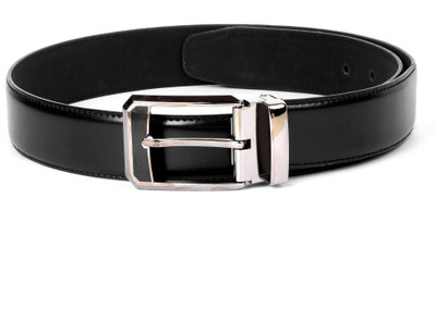 

Buckle Up Men Black Artificial Leather Belt