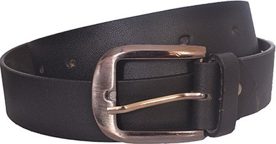 

Aam Shopping Men Black Artificial Leather Belt
