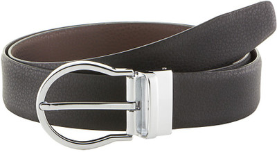 

Gildermen Men Formal Black, Brown Genuine Leather Reversible Belt