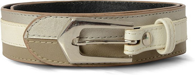 

Baggit Women Casual Silver Synthetic Belt