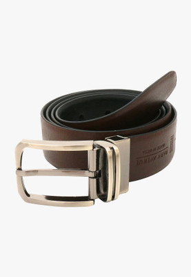

Park Avenue Men Formal Black Genuine Leather Reversible Belt