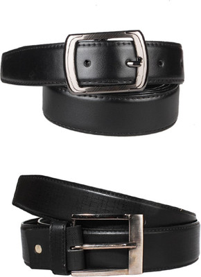 

Lenin Men Evening Black Genuine Leather Belt