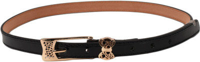 

Tiekart Women Casual Black Metal Belt