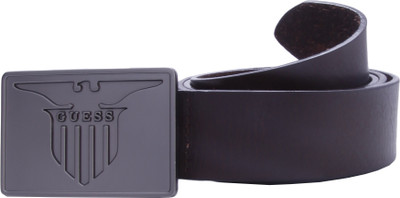 

Guess Men Casual, Formal, Party Brown Genuine Leather Belt