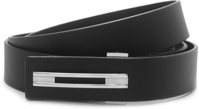 

Louis Philippe Men Black Metal Belt