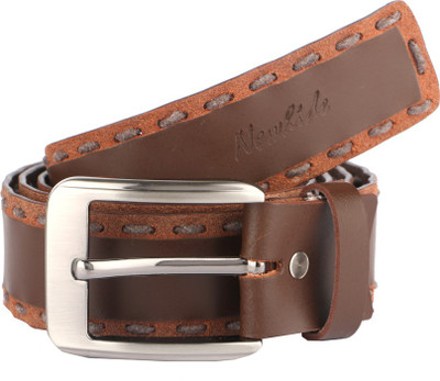 

Newhide Men Casual Brown Genuine Leather Belt