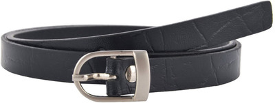 

Garvan Women Formal Black Genuine Leather Belt, Bl-02