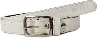 

Baggit Women Casual White Synthetic Belt