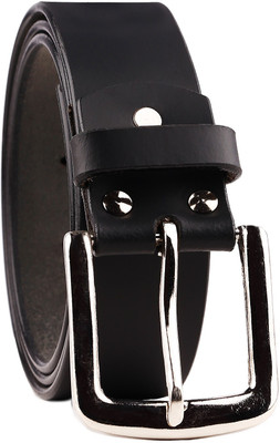 

BW Men Casual Black Genuine Leather Belt