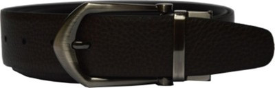 

VR ENTERPRISES Men Casual Black Genuine Leather Belt
