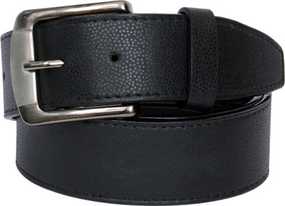 

The Brandstand Men Casual Black Texas Leatherite Belt, Blkdot