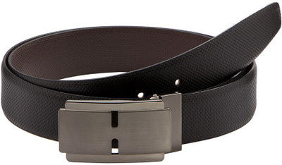 

Gildermen Men Formal Black, Brown Genuine Leather Reversible Belt