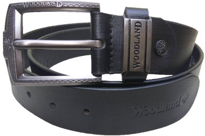 

Dude Chase Men Formal Black Genuine Leather Belt