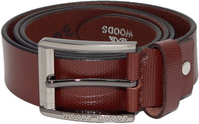 

Woods Men Formal, Casual Brown Genuine Leather Belt