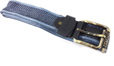 

Sasta Vasta Boys Casual Blue Canvas Belt, Blue-belt