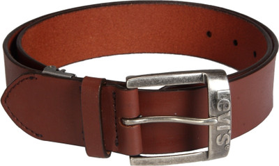 

Levi's Men Casual Brown Metal, Genuine Leather Belt