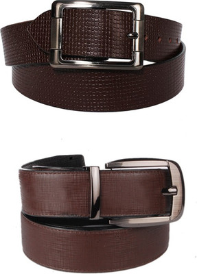 

Lenin Men Evening Brown Genuine Leather Belt