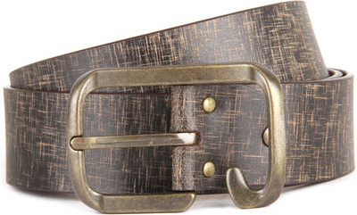 

V.Dot by Van Heusen Men Black, Brown Belt, Blk