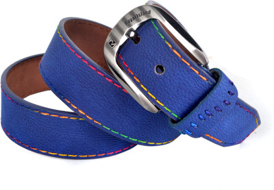 59% OFF on Drakemen Men Casual Blue Artificial Leather Belt 59% OFF on Drakemen Men Casual Blue Artificial Leather Belt