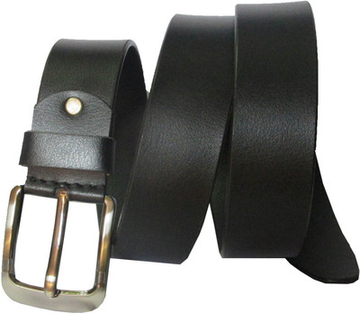 

eXcorio Men Formal Black Genuine Leather Belt