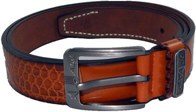 

Els Men Beige Synthetic Belt, Beige-54