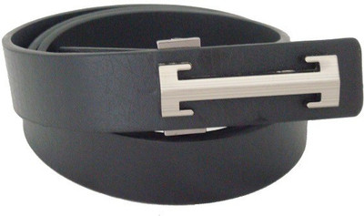 

SFA Men Formal Black Artificial Leather Belt, Black775