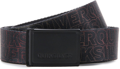 

Quiksilver Men Black Belt, Rasta
