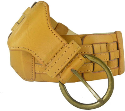 

Antiformal Women Casual, Evening/Party Brown Metal Reversible Belt, Tan brown