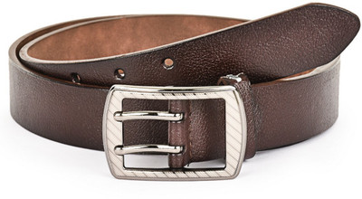 

Buckle Up Men Formal Brown Genuine Leather Belt