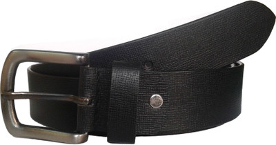 

Czar Enterprises Men Formal Black Genuine Leather Belt