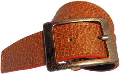 

P&E Men Formal Tan Artificial Leather Belt