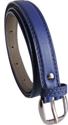 

Elligator Women Casual, Formal, Party Blue Artificial Leather Belt, Blue-01