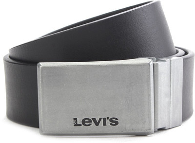 

Levi's Men Black Genuine Leather Belt