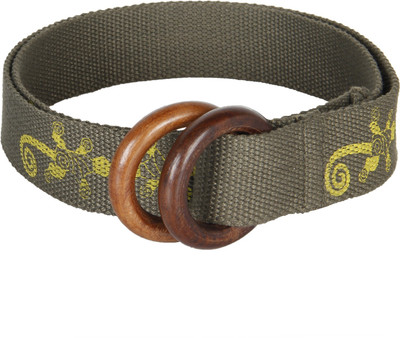 

Anekaant Women Casual Grey Fabric Belt