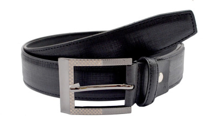 

Pacific Gold Men Formal Black Artificial Leather Belt