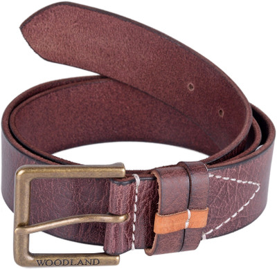 

Woodland Men Brown Genuine Leather Belt