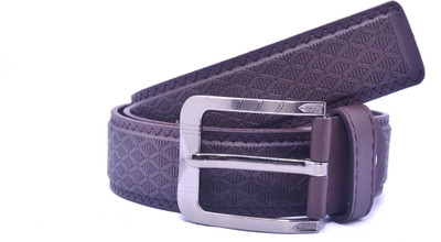 Webley Men Brown Artificial Leather Belt