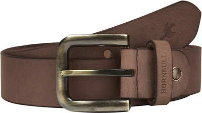 

Hornbull Men Casual, Formal Brown Genuine Leather Belt