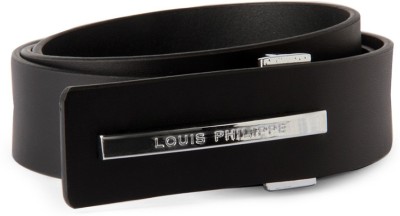 

Louis Philippe Men Black Genuine Leather Belt