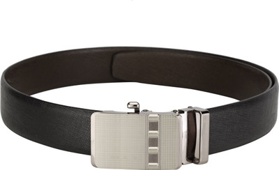 

Teakwood Men Formal Black Genuine Leather Belt