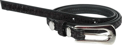 

Baggit Women Formal Black Artificial Leather Belt