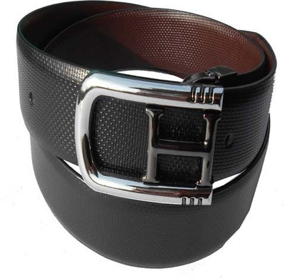 

M&Ms Men Black Genuine Leather Belt